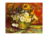 Vase of Flowers Prints by Vincent van Gogh