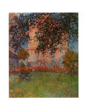 The House at Argenteuil Art by Claude Monet