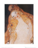 Adam and Eve Prints by Gustav Klimt