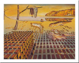 The Disintegration of the Persistence of Memory, c.1954 Prints by Salvador Dalí