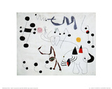 Mujer Sonando en su Evansion, c.1945 Posters par Joan Miró