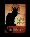 Tournée du Chat Noir, ca 1896 Affiches van Théophile Alexandre Steinlen