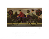 A Bicycle Made For Two Prints by Paul Greenwood