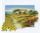 Camino de promesa Póster por Johan De Jong Camino de promesa Póster por Johan De Jong