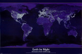 Earth by Night Poster