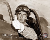 Ted Williams - Fighter Pilot (sepia) Photo
