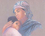 Mother and Daughter Lámina por Pam McCabe Mother and Daughter Lámina por Pam McCabe
