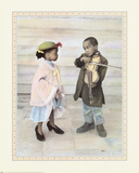 Violin Serenade Print by Nora Hernandez