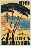 Antibes in Winter, c.1930 Prints by Bernard de Guinhald