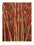 Thai Bamboo I Poster by Rafael Serreno
