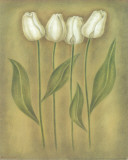 Triptyque de tulipes II Poster par Lewman Zaid