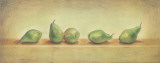 5 Green Pears Prints by Urpina 