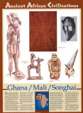 Ancient African Civilizations - Mali/Songhai - Art Print Ancient African Civilizations - Mali/Songhai - Art Print