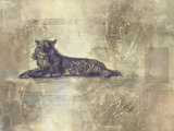 Tiger Profile Poster af Marta Wiley