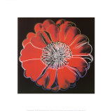 Flower for Tacoma Dome, c. 1982 (black & red) (giclee) Arte por Andy Warhol