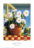 Garden Floral Poster by Rene Lalonde Garden Floral Poster by Rene Lalonde