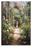 Entrada al jardín Pósters por Haibin