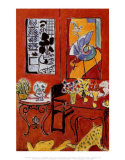 Large Red Interior, 1948 Posters av Henri Matisse Large Red Interior, 1948 Posters av Henri Matisse