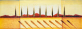 Italian Cypress Poster af Lazlo Emmerich