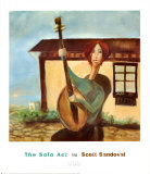 Solo Act Poster by Scott Sandoval