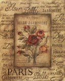 Bel Bouquet I Art by Kimberly Poloson