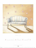 Maria's Loveseat Prints by Maria Eva