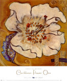 Caribbean Flower I Poster by Sarah Van Beckum
