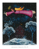 Angels Above Us I Affiche par Jessica Fries
