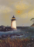 Coastal Harbor Light Prints by Jessica Fries