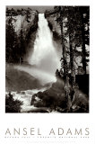 Cascada Nevada, Parque Nacional de Yosemite, 1946 Póster por Ansel Adams Cascada Nevada, Parque Nacional de Yosemite, 1946 Póster por Ansel Adams