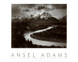 Teton-fjellene og Snake River, Grand Teton nasjonalpark, 1942 Plakater av Ansel Adams Teton-fjellene og Snake River, Grand Teton nasjonalpark, 1942 Plakater av Ansel Adams