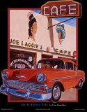 Café de Joe et d'Aggie Affiches par Don Stambler