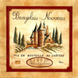 Beaujolais Noveau, 1991 Art by Richard Henson