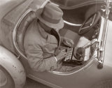 Motoring 1934 Posters by Zoltan Glass