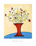 Divertidas altas flores Póster por Viola Lee