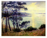 Pins au Bord de la Mer Art by Paul Madeline Pins au Bord de la Mer Art by Paul Madeline