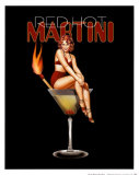Martini chaud Art par Ralph Burch