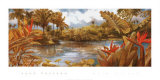 Isla de palmeras Pósters por Lynn Fecteau