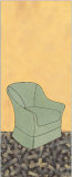 Green Chair Posters by Kayvene 