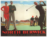 North Berwick Poster by Andrew Johnson