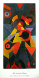 Vogelthema , 1918 Prints by Johannes Itten