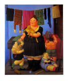 La veuve Posters par Fernando Botero
