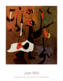 Personnages Rythmiques, 1934 Affiches van Joan Miró Personnages Rythmiques, 1934 Affiches van Joan Miró