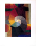 Die Begegnung ,1916 Art par Johannes Itten