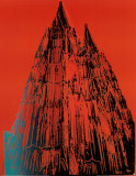 Cologne Cathedral, c.1985 (Red) Sammlerdrucke von Andy Warhol
