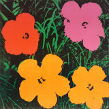 Flores, 1964 (pequeño) Pósters por Andy Warhol Flores, 1964 (pequeño) Pósters por Andy Warhol