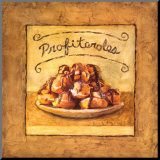 Profiteroles Mounted Print by Charlene Winter Olson