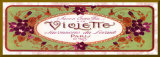 Violette (bordure dorée) Affiche montée par Susan W. Berman