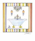 Baño a rayas I Pósters por Elizabeth Jardine Baño a rayas I Pósters por Elizabeth Jardine