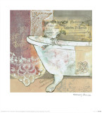 Vintage Bath I Posters av Bernsen & Tunick
